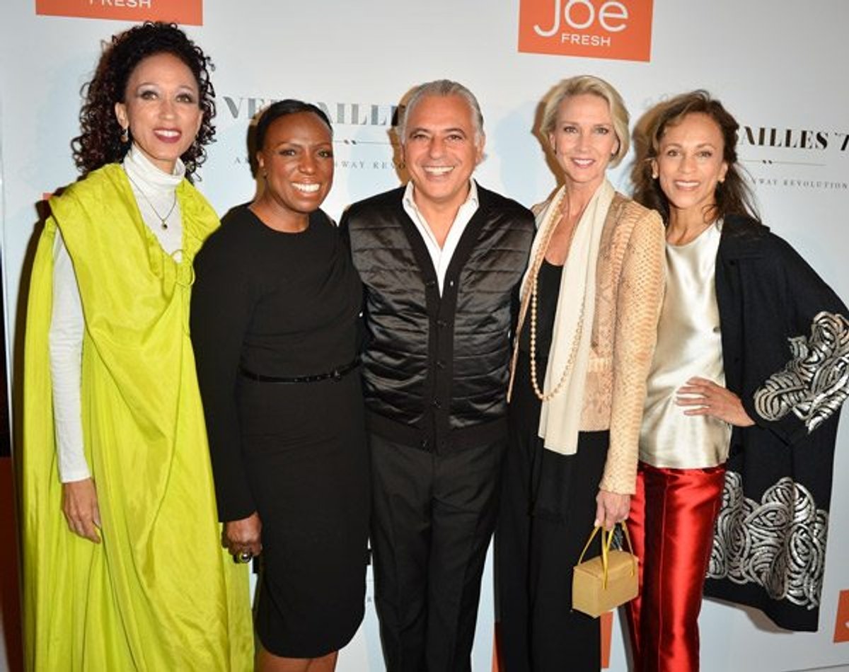 Pat Cleveland, Miki Taylor, Joe Mimran, Karen Bjornson and Alva Chin, Versailles '73 Screening Toronto