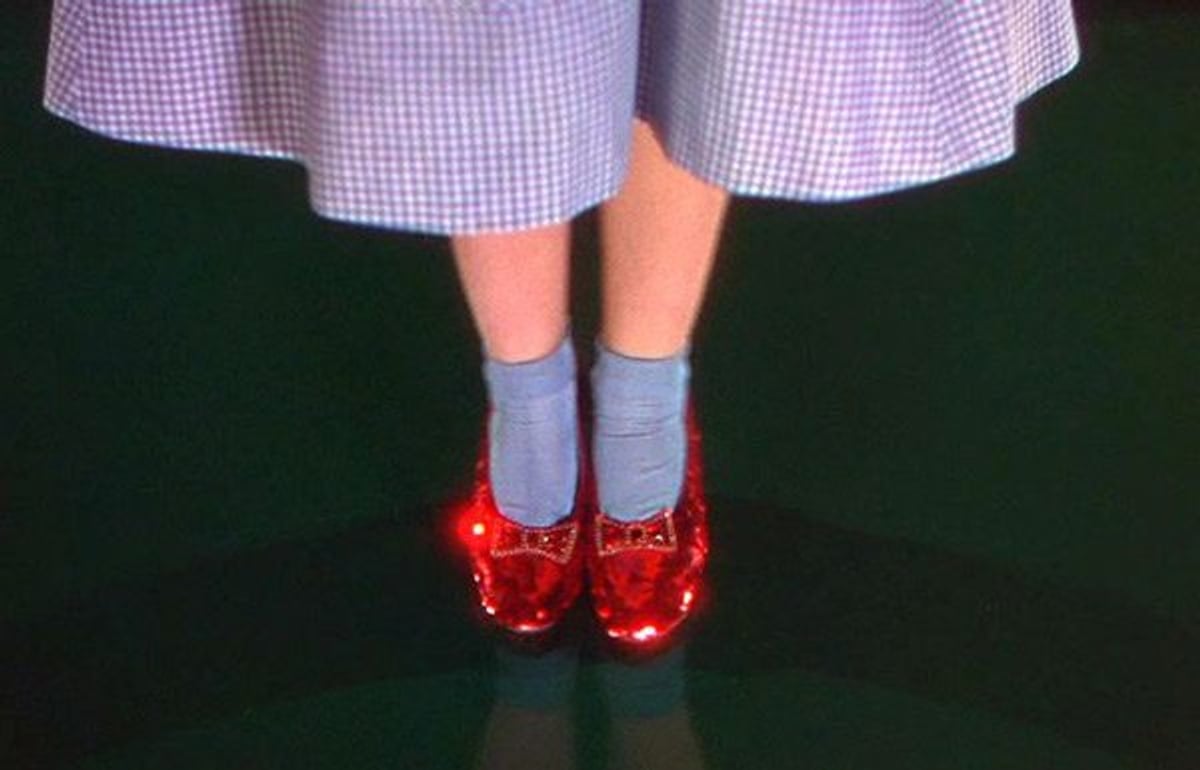 Wizard Of Oz Ruby Slippers