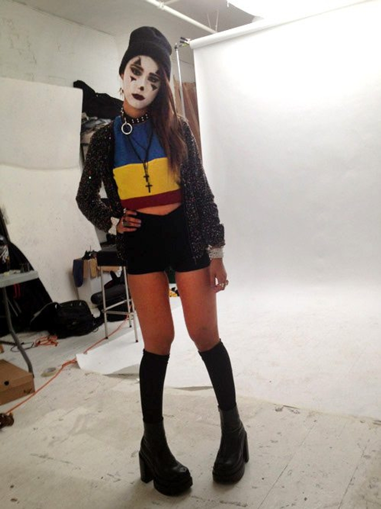 Halloween Costume Chloe Wise, Naughty Mess