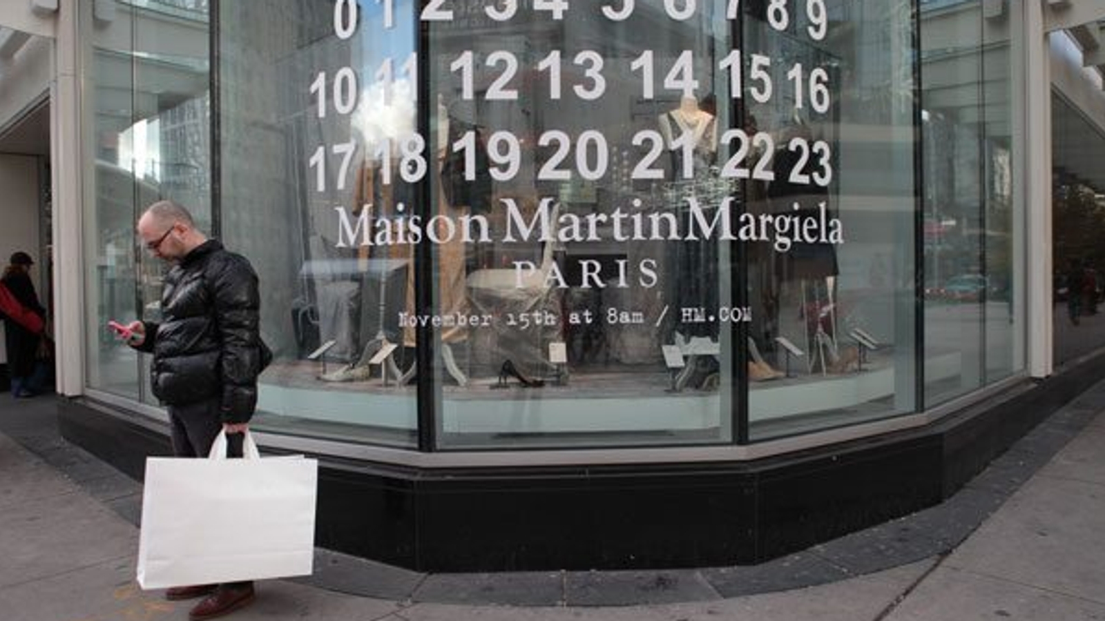 Maison Martin Margiela × H＆M SOLD* Maison Martin Margiela x H&M Trompe L'oeil White High