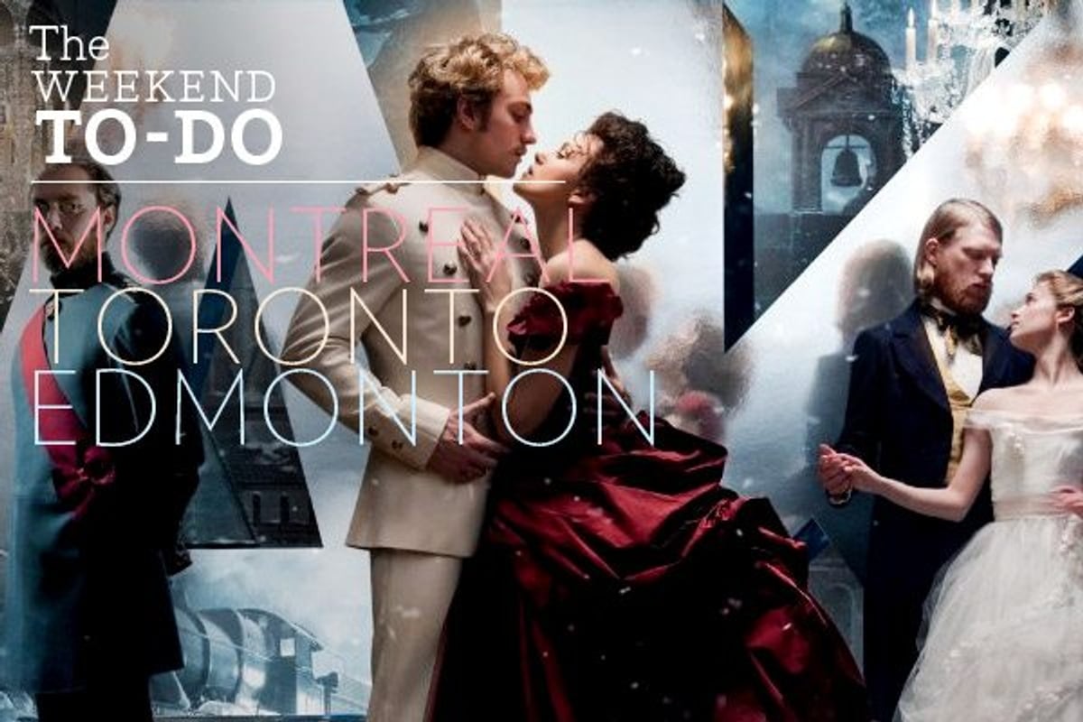 Anna Karenina Weekend To Do November 30 to December 2
