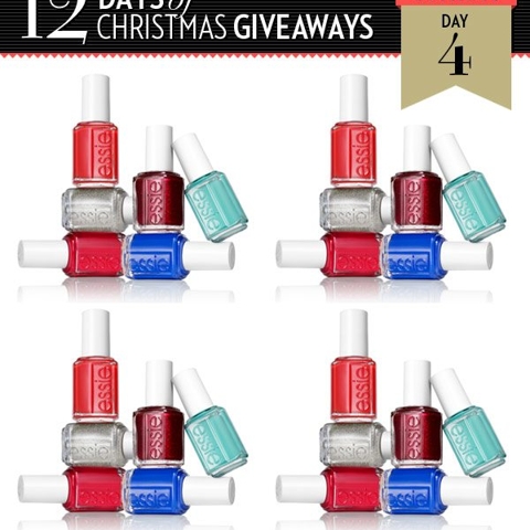 [CLOSED] 12 Days of Christmas Giveaways: Win 1 of 4 sets of Essie's holiday collection!