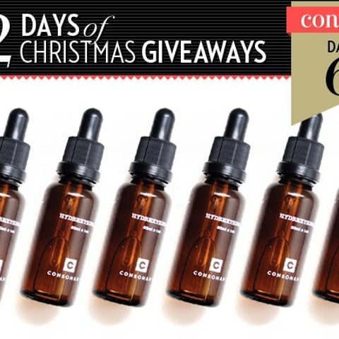 [CLOSED] 12 Days of Christmas Giveaways: Win 1 of 6 bottles of Consonant HydrExtreme!