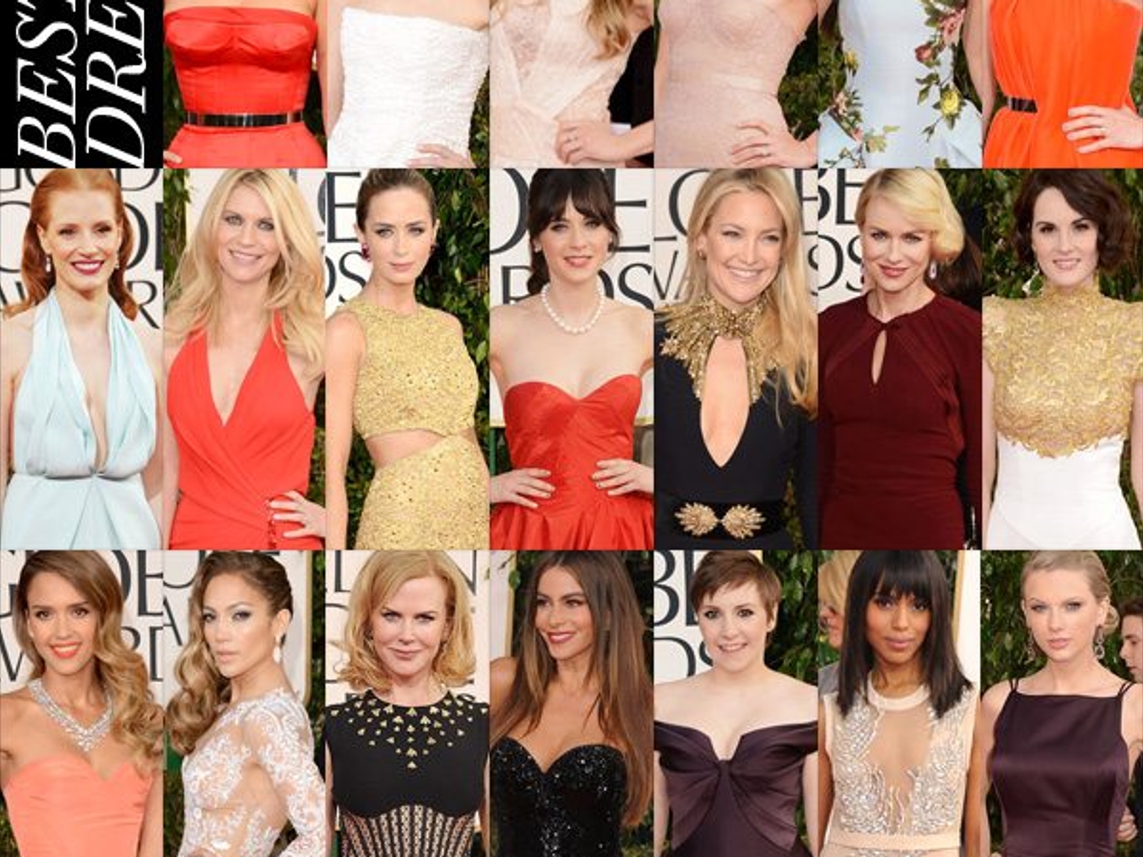 golden globe dresses 2013 Miranda Kerr Plunging Halter Burgundy Chiffon Red Carpet Prom Dress