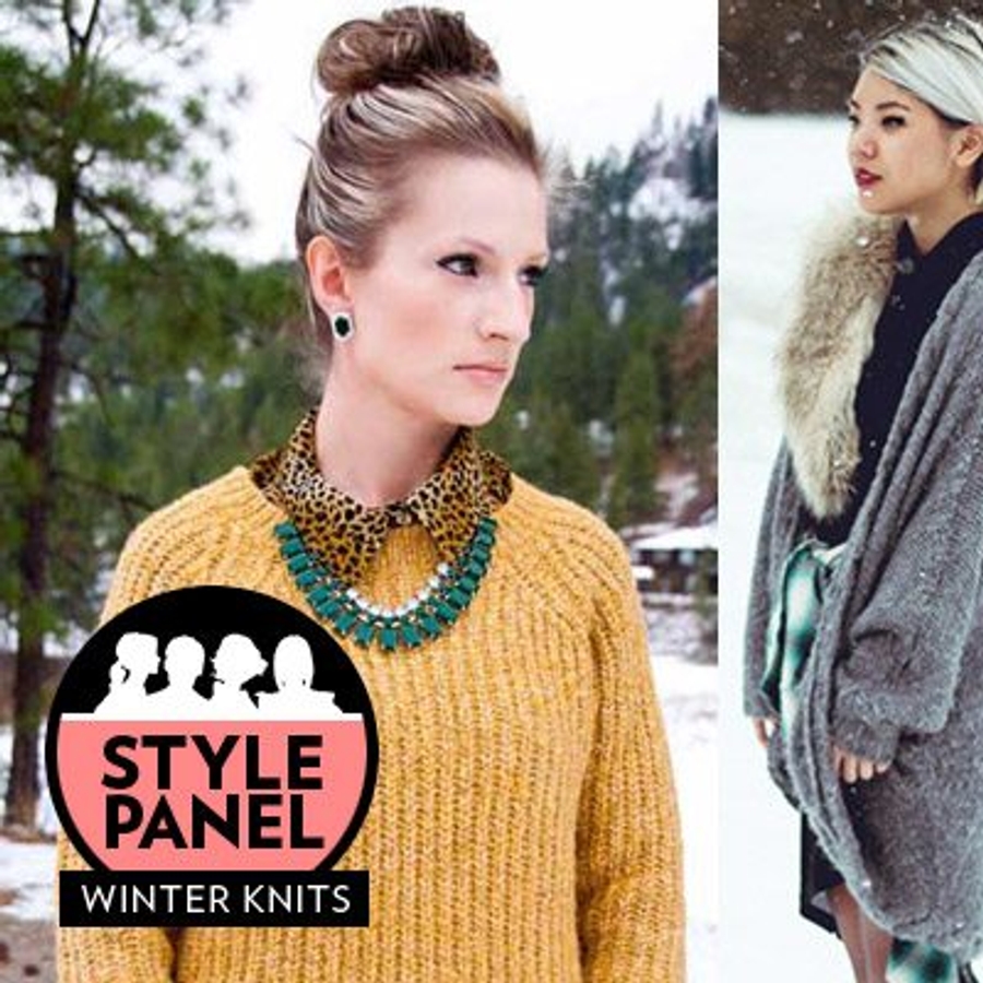 Winter Knits: Our Style Panel takes a cold weather staple into