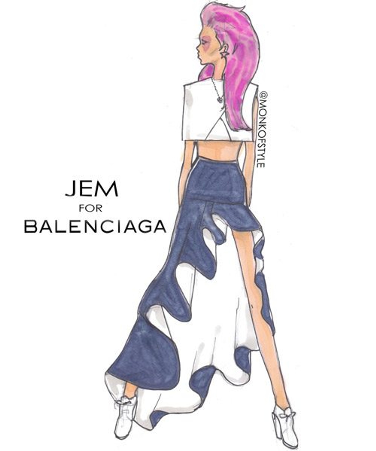 Jerome Lamaar Fashion Cartoons