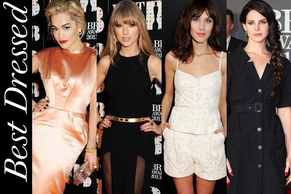 Brit Awards 2013 Red Carpet