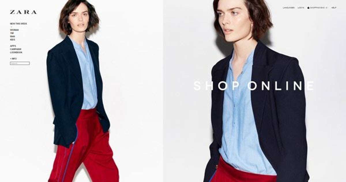 zara e-commerce canada march 6