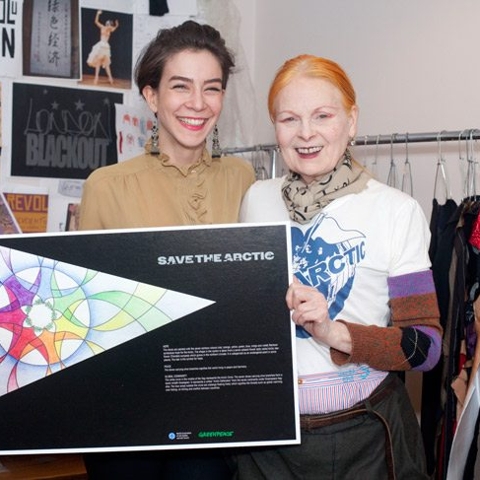 Exclusive: Vivienne Westwood lets us into her London studio to talk Greenpeace and saving the arctic