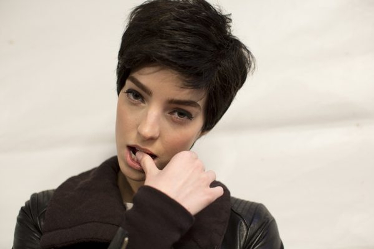 Joe Fresh Fall 2013 backstage beauty