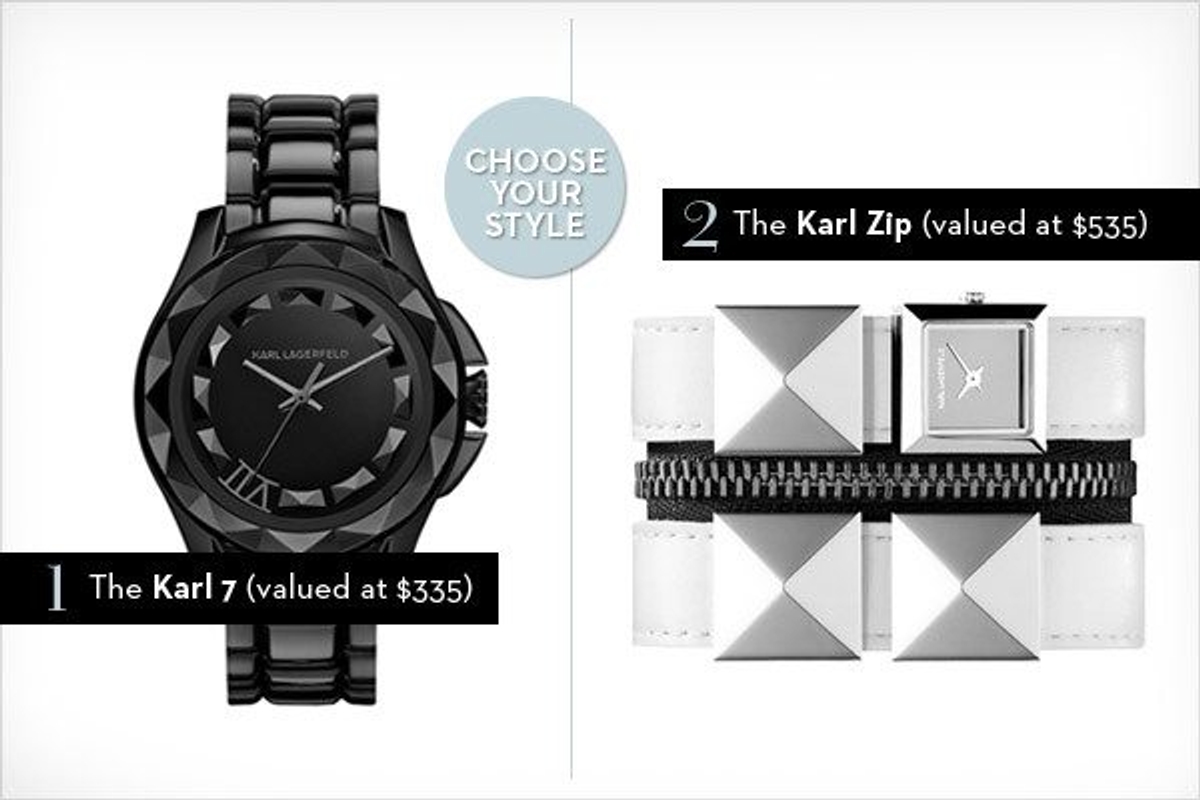 Karl Lagerfeld Watch Giveaway
