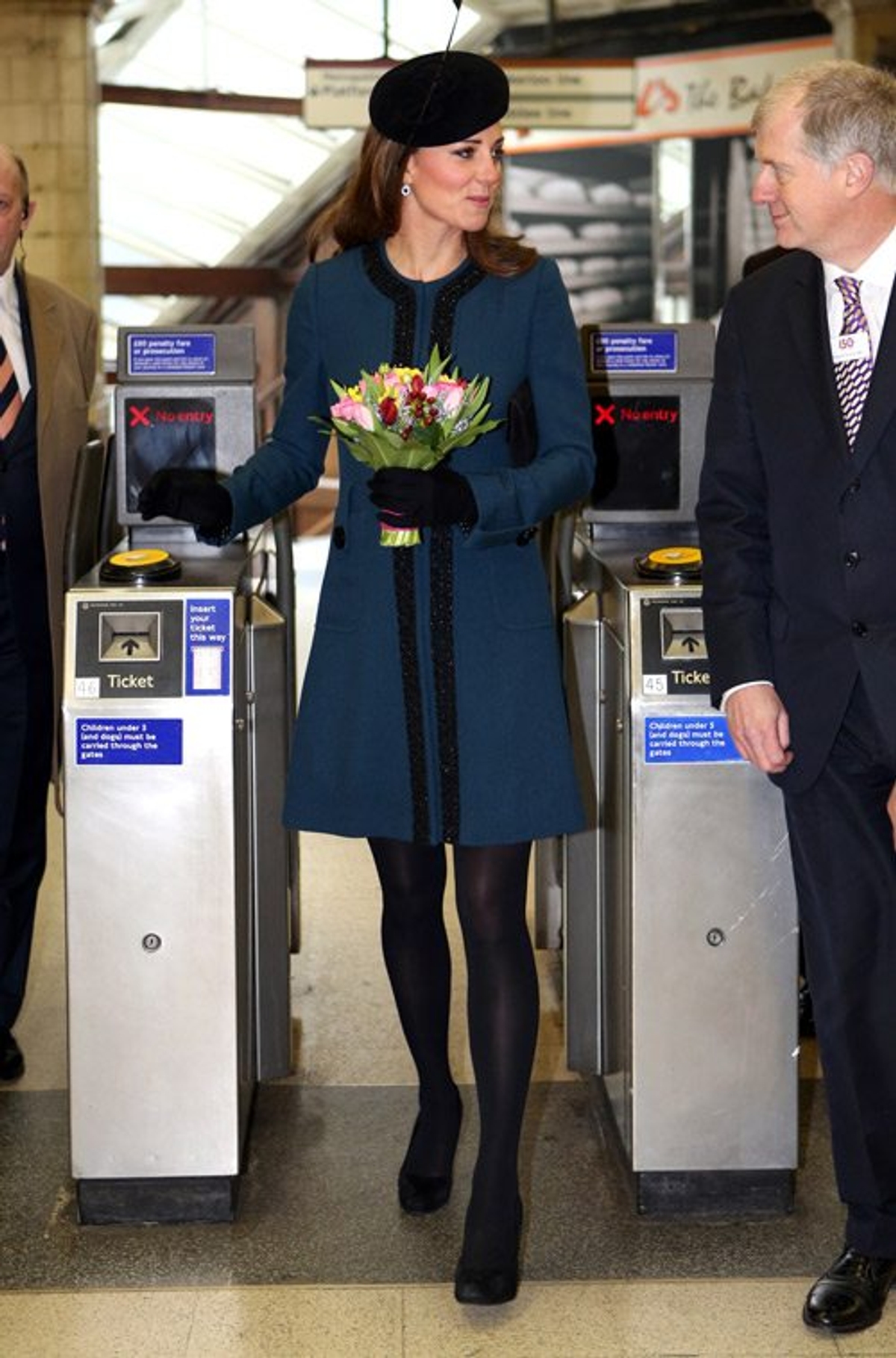 Kate Middleton London Underground By Malene Birger