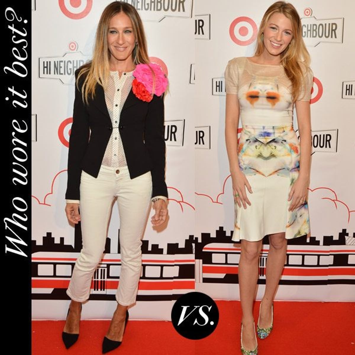 Sarah Jessica Parker Blake Lively Target Toronto Opening
