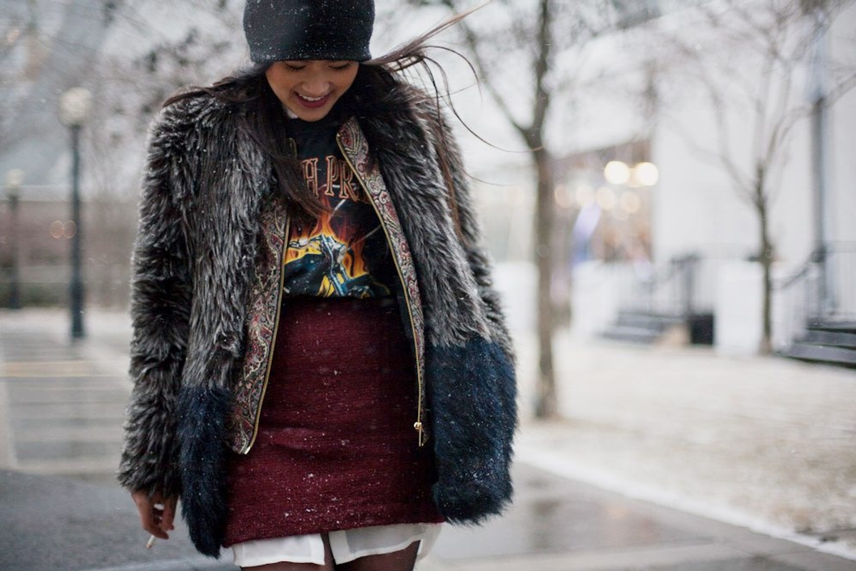 Street Style Toronto Fashion Week Fall 2013