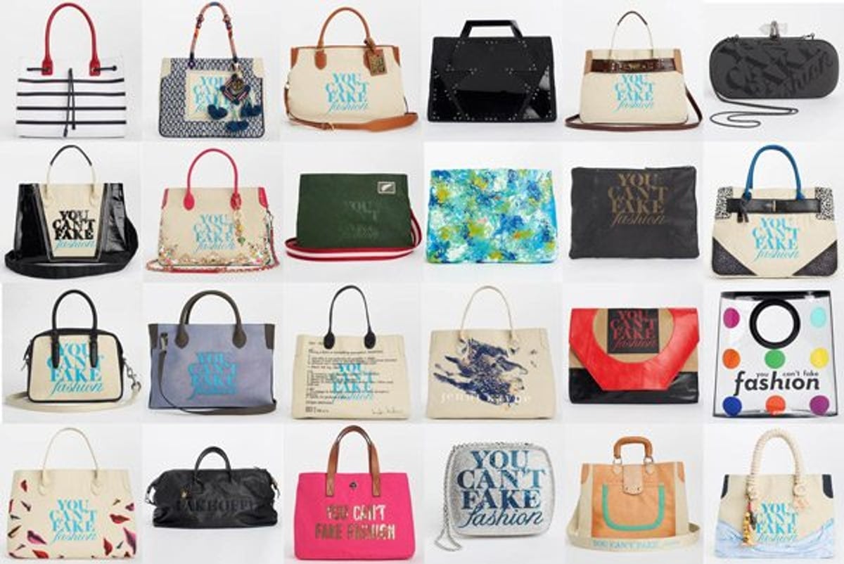 You can't fake fashion eBay teams up with 90 top designers in the