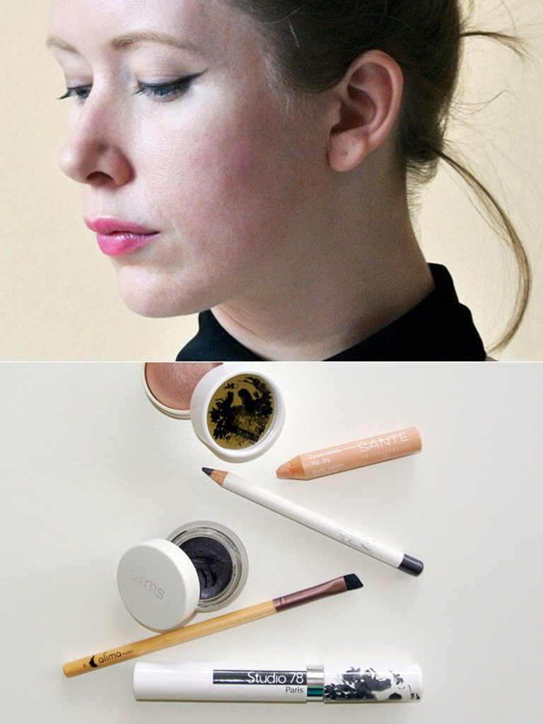 Cat-eye liner makeup tutorial - Andrea