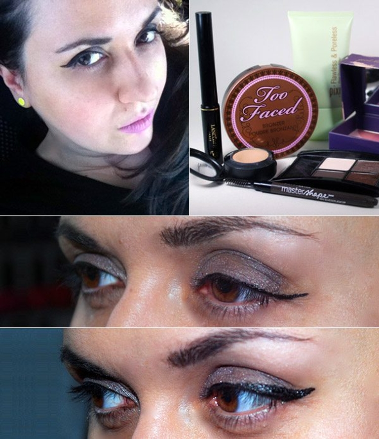 Cat-eye liner makeup tutorial - Sandra D