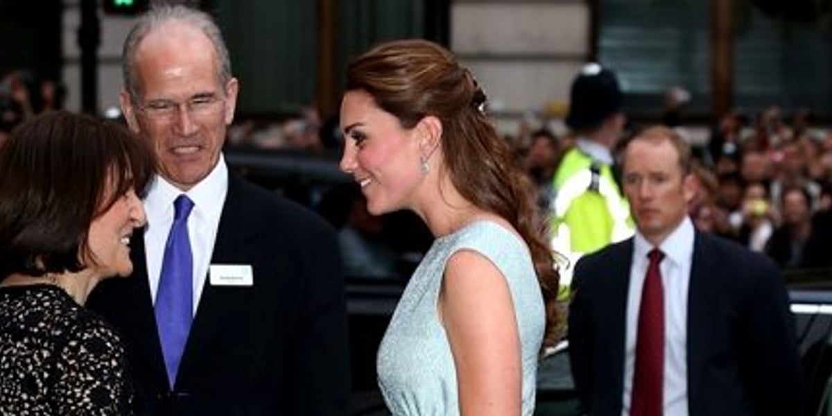 princess polly baby blue dress Woman Dresses For Wimbledon 2019 Kate Middleton Wears Light Blue Dress With  Prince William At main image 0