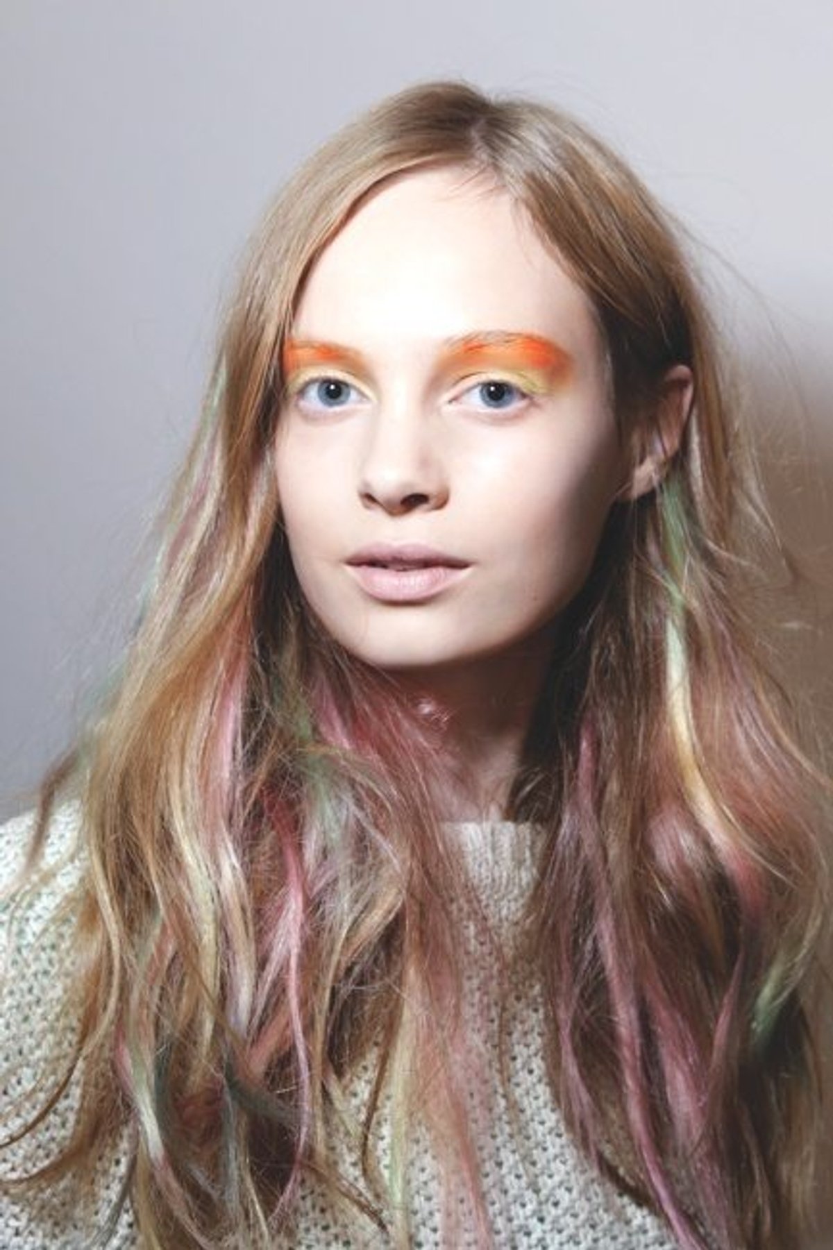 Peter Som Spring 2013 backstage beauty