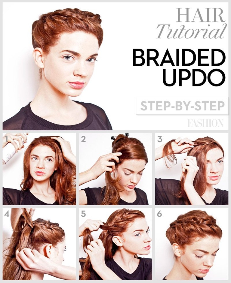 Prom hair tutorial halo braid