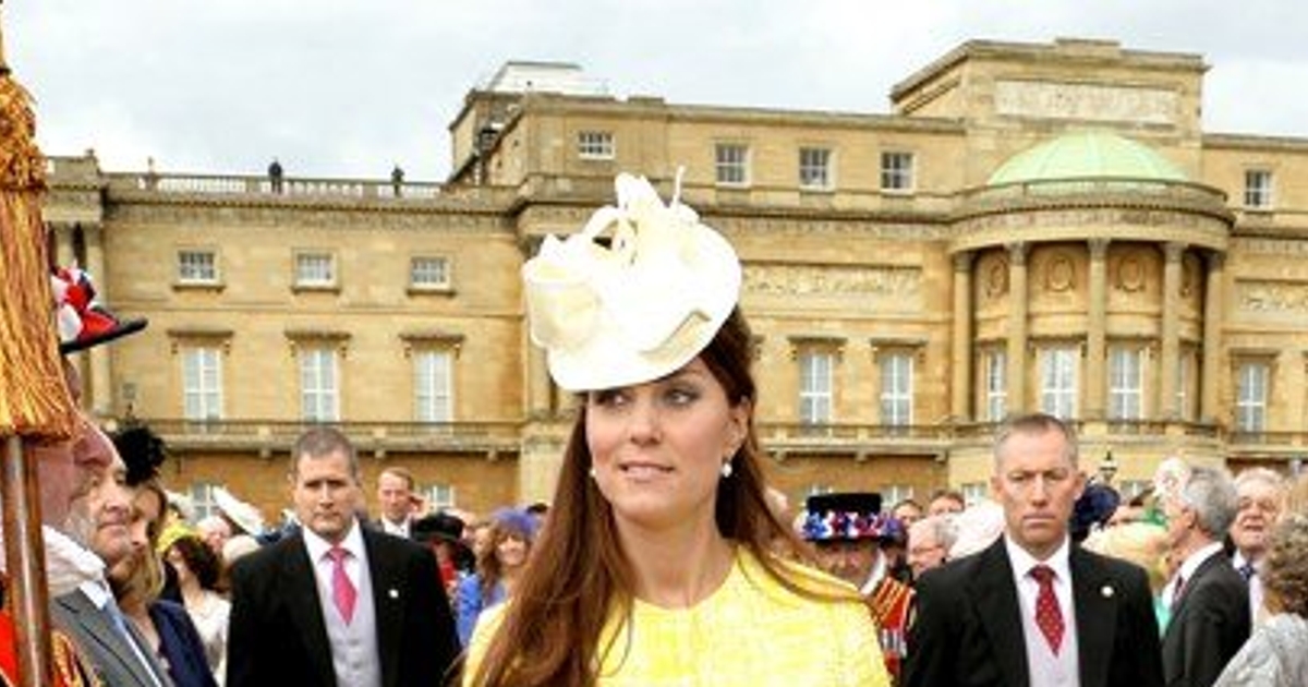 kate middleton yellow dress garden party Kate Middleton Inspired Yellow Midi Dress: Royal Garden Party Style, Custom Made Formal Dress