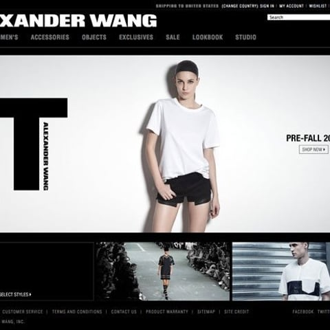 Alexander Wang will launch Canadian e-commerce on July 1!