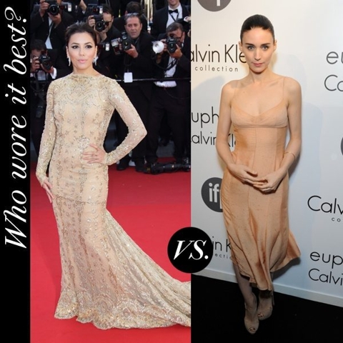 Eva Longoria vs. Rooney Mara: Who wore it best on day 3 of the Cannes Film Festival?