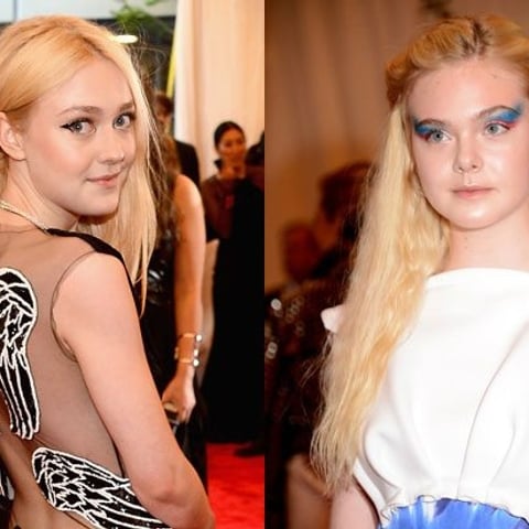 Rodarte may or may not be teaming up with Dakota and Elle Fanning