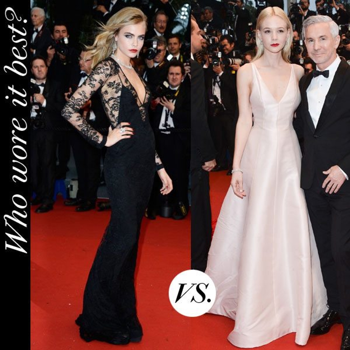 Cara Delevingne vs Carey Mulligan Cannes Opening Night