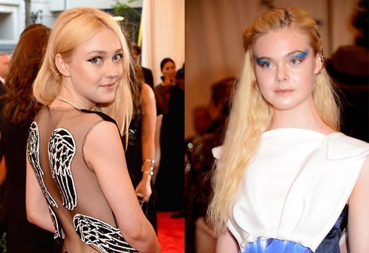 Rodarte Dakotta Fanning Elle Fanning