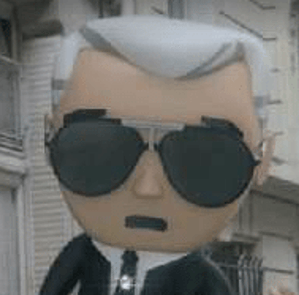 Introducing the Karl Lagerfeld online game. Yeah, really