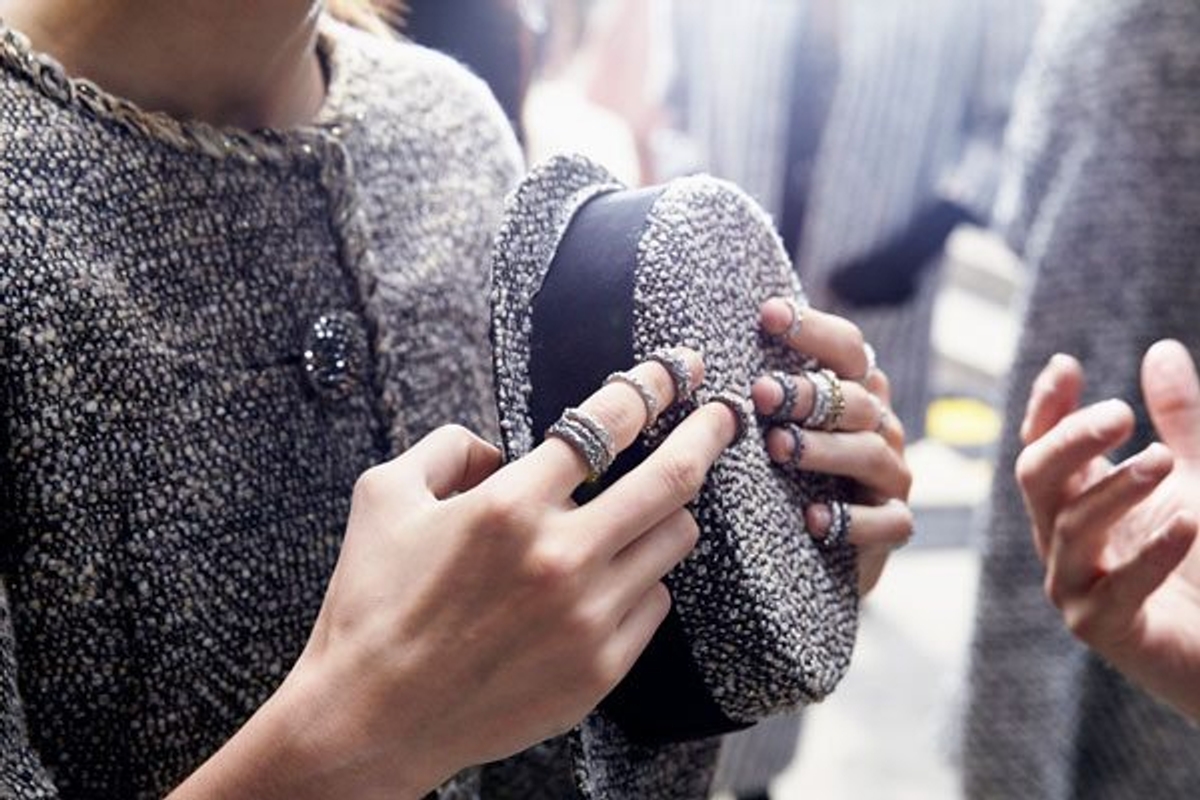 Chanel Nail Rings