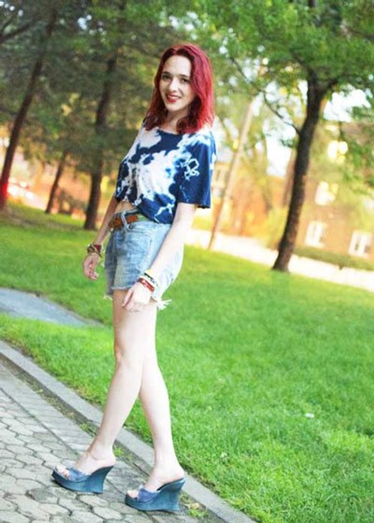 How to Wear Denim Shorts Barbara Ann Solomon