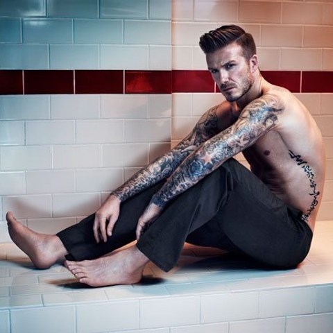 David Beckham bares it all over again in his latest bodywear campaign for H&M