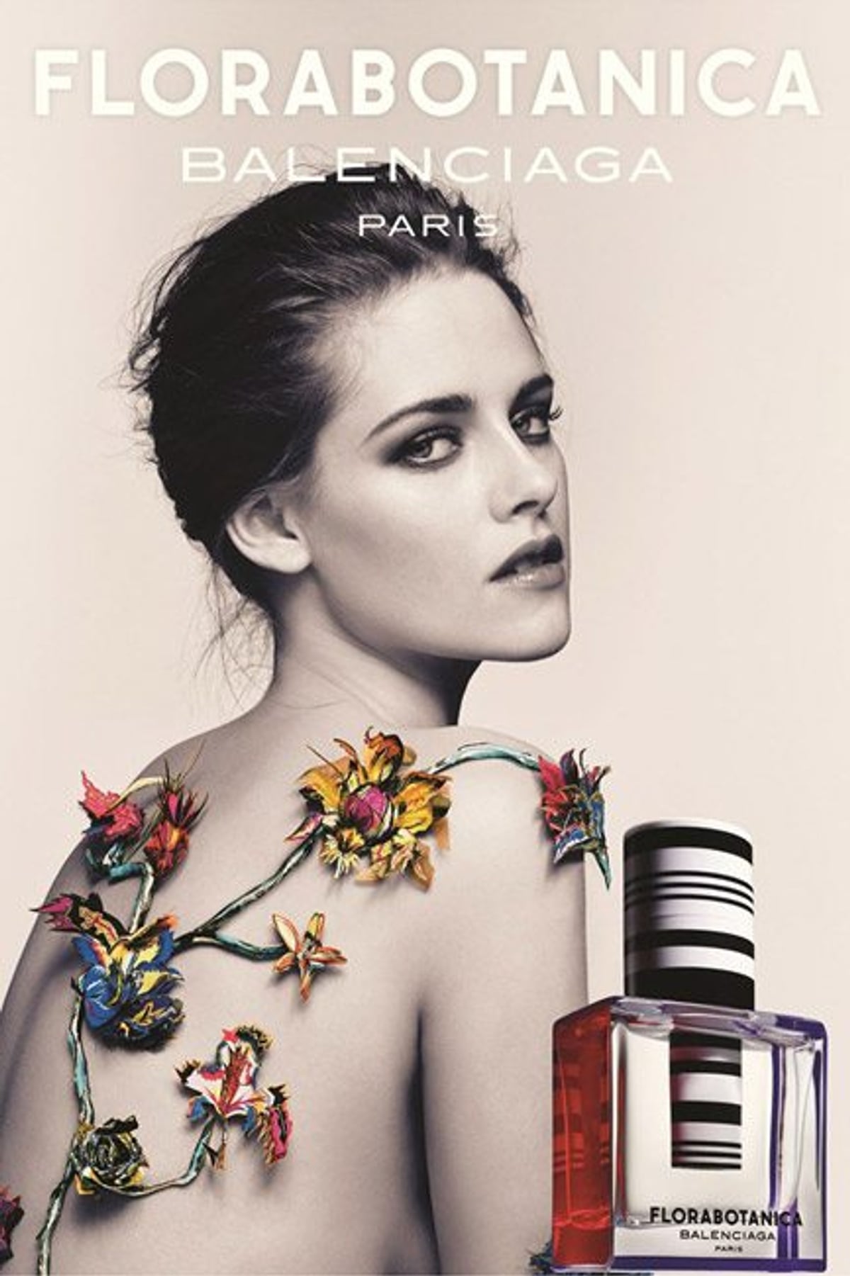 Kristen Stewart new Florabotanica Balenciaga