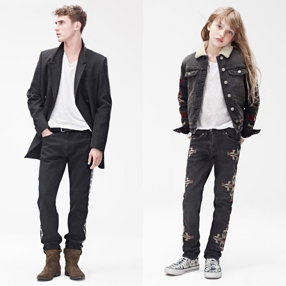 Isabel Marant hm men kids lookbook