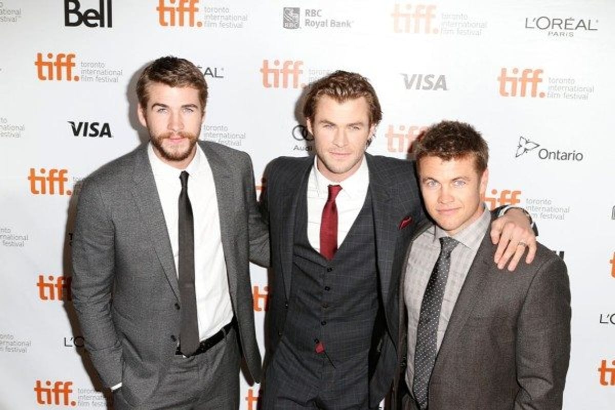 TIFF 2013 Liam Chris Hemsworth