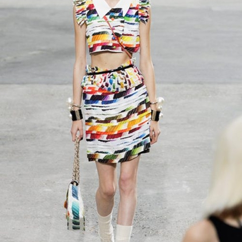 Paris Fashion Week: Chanel proves fashion is fine art with a gallery style presentation for Spring 2014