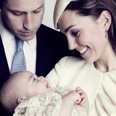 The official Prince George christening photos will warm your heart and make you love Kate even more