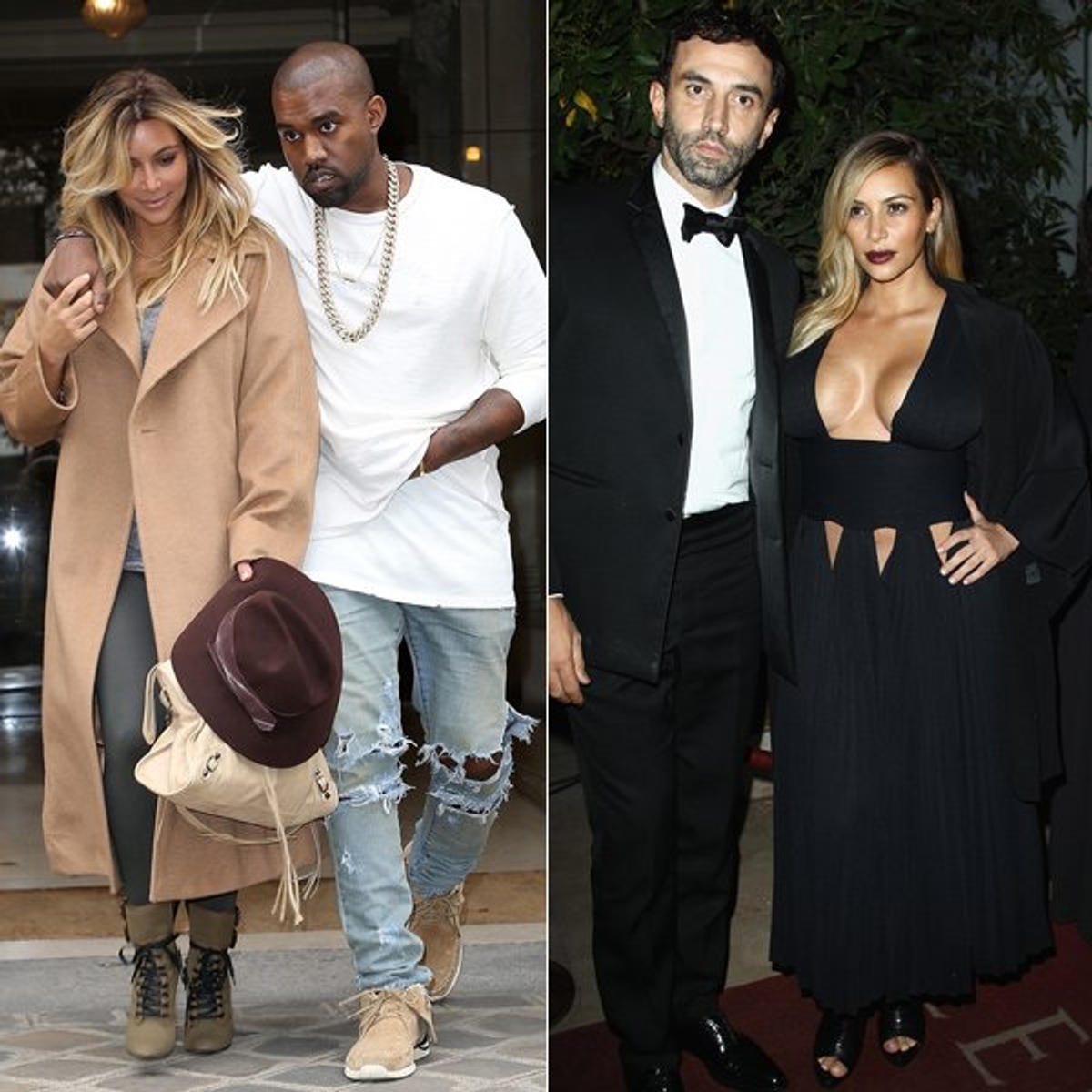Kim Kardashian Paris Fashion Week