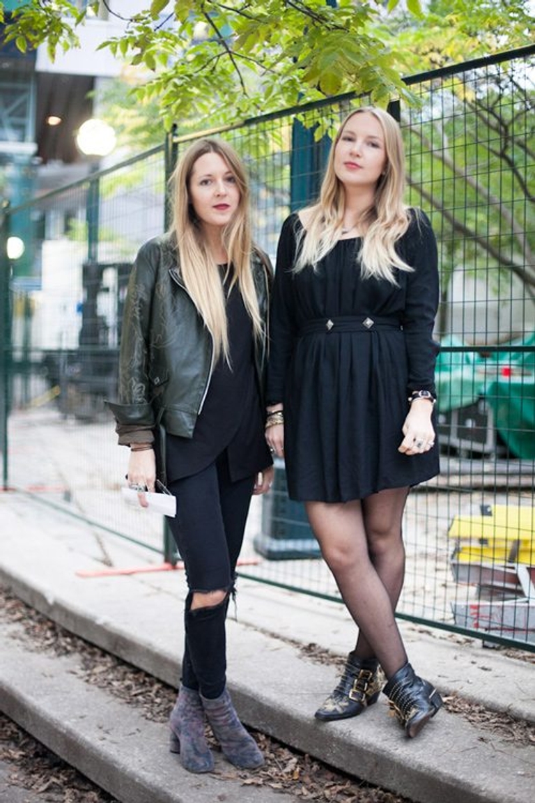 Chloe and Parris Gordon Toronto Fashion Week