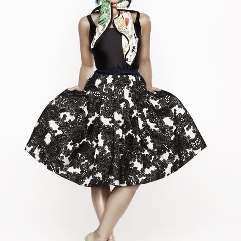 Oscar de la Renta launches a second collaboration with The Outnet