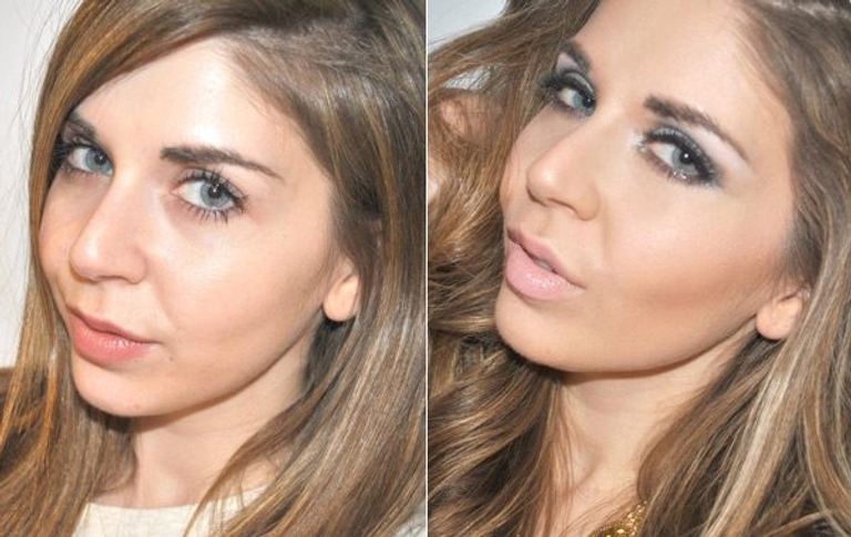 holiday makeup shayna