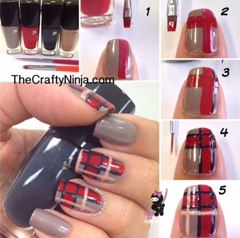 holiday nail art