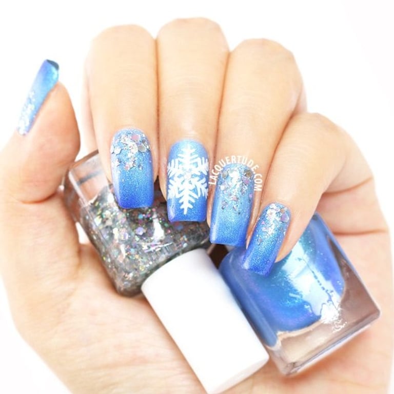 holiday nail art