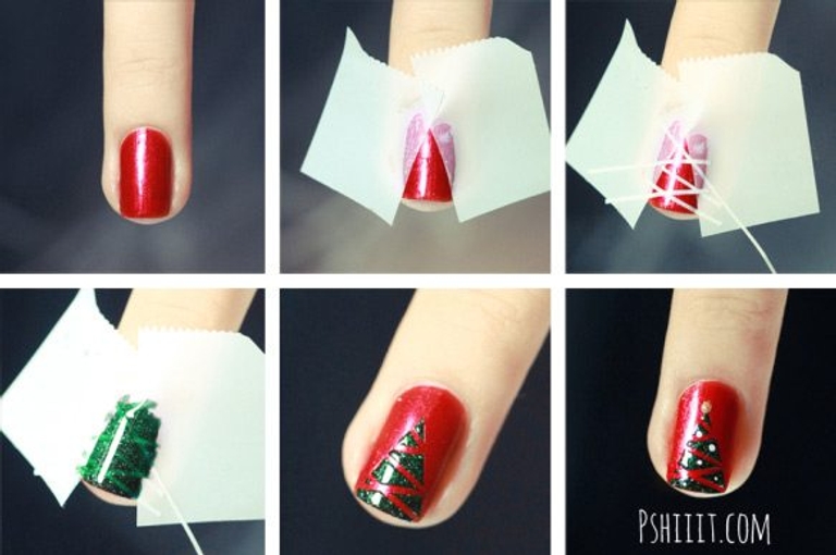 holiday nail art