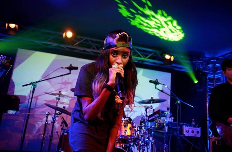 Berlin Fashion Week Fall 2014 Vans Angel Haze
