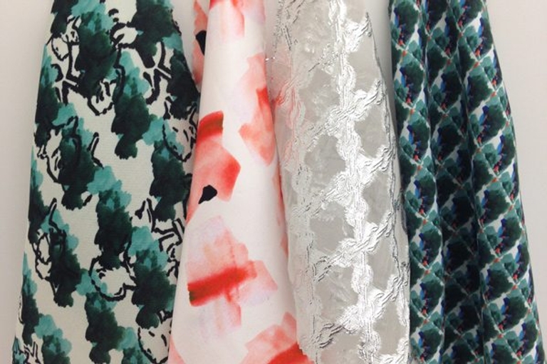Tanya Taylor Fall 2014 Fabrics