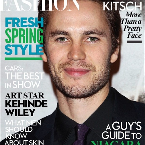 Men's FASHION Spring 2014 cover: Taylor Kitsch