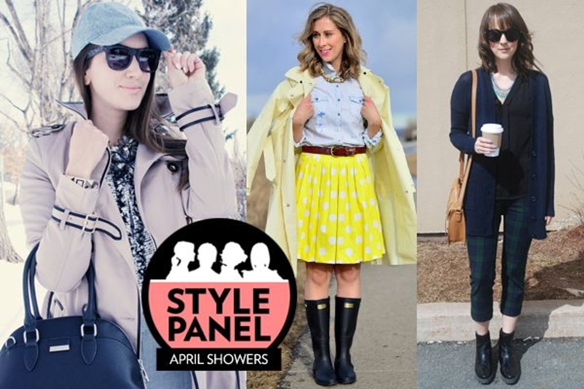 Stylish Rain Gear Style Panel